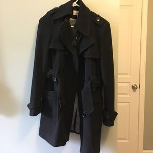 Calvin Klein Black Coat - Size 4